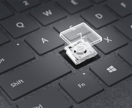 亮铂金颜色的 Laptop 4 设备的渲染图像